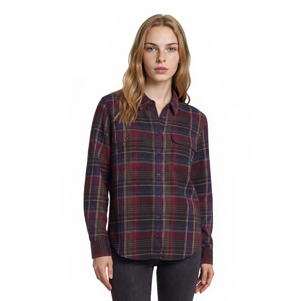 NWT Lauren Ralph Lauren 100% Cotton Button Up Shirt Blouse Women's Size XL